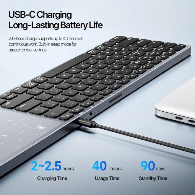 Image du produit Dux Ducis LK Pro Series Wireless Tastatur (US, Sans fil)