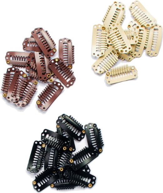 Produktbild Seiseta Metall Clips braun 12 Stk. (Braun)