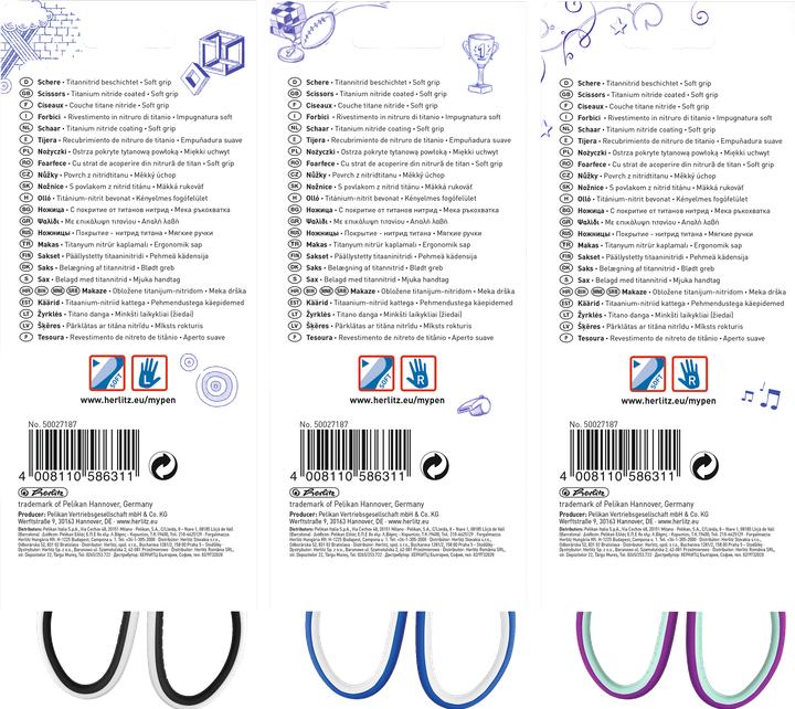 Produktbild Herlitz Universalschere my.pen sortiert (17 cm)