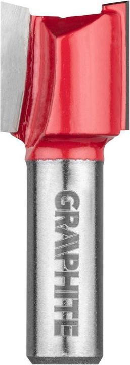 Produktbild Graphite Widia-Fräser (Zweischneidiger Schaftfräser, HM, 20 x 19 mm, Schaft 12 mm)