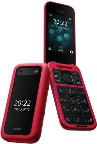 Produktbild Nokia 2660 DS czerwony/red TA-1469 (2.80", 0.30 Mpx)