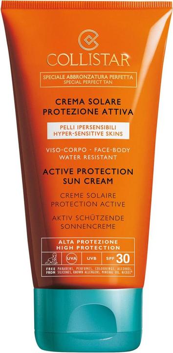 Produktbild Collistar CS Sun - Active Protection Sun Cream face & body SPF30 (Sonnencreme, SPF 30, 150 ml, 150 g)