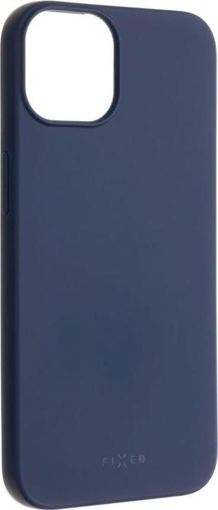 Produktbild Fixed Story Silicon Hülle für Apple iPhone 13 Telefon, blau (Apple iPhone 13)