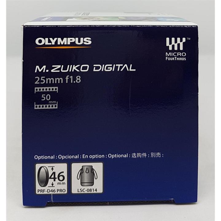 Image du produit Olympus ED 25mm f/1.8, argent (Micro Four Thirds, Micro Four Thirds)