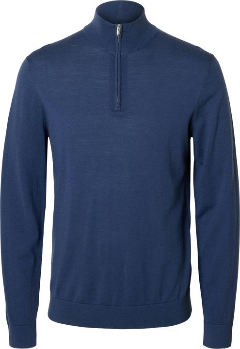 Image du produit Selected Pull demi-zip 100% laine mérinos (XXL)