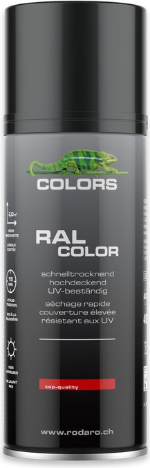 Actual product image Colors Spray can (Deep black, 0.40 l)