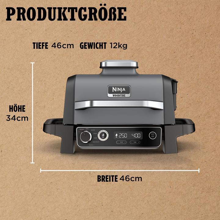 Productafbeelding Ninja Houtvuur Buitengrill (2.40 kW)