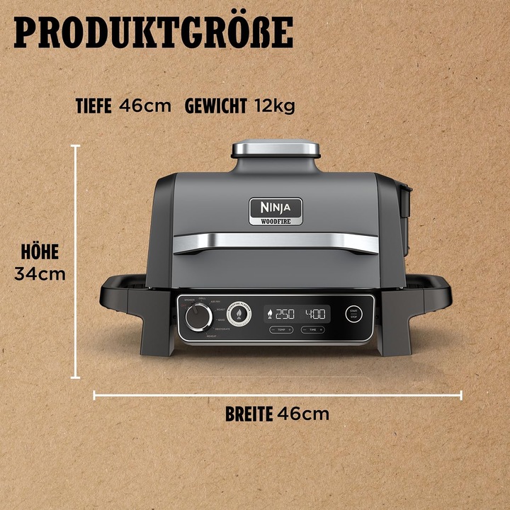 Produktbild Ninja Woodfire Outdoor Grill (2.40 kW)