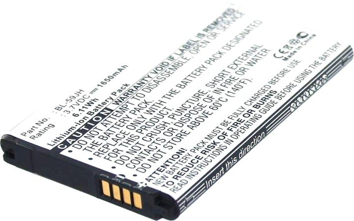 Image du produit AGI 4710 Batterie rechargeable au lithium-ion (Li-Ion) 1650 mAh 3,7 V