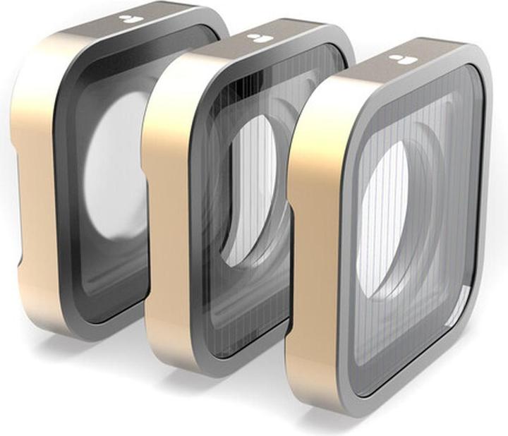 Actual product image PolarPro GoPro Hero 9, 10 & 11 3-Pack Mist(1/4), BlueMorphic and SilverMorphic (32.40 mm, Effect filter)