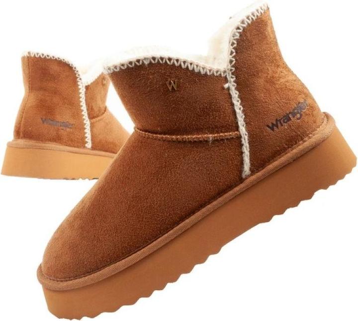 Actual product image Wrangler Elsa Winterstiefel, Stiefelette, isoliert, braun (36)
