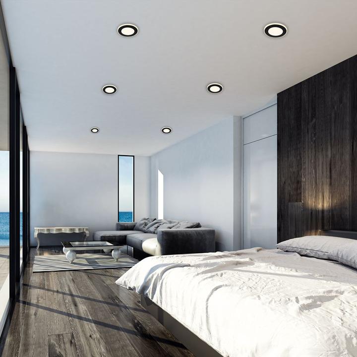 Actual product image B.K.Licht LED recessed light set of 6 (425 lm)