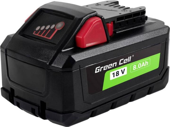 Produktbild GreenCell Battery for Green Cell Battery for Milwaukee M18 18V 8Ah Replacement Battery M18 HB8 4932471070 (18 V)
