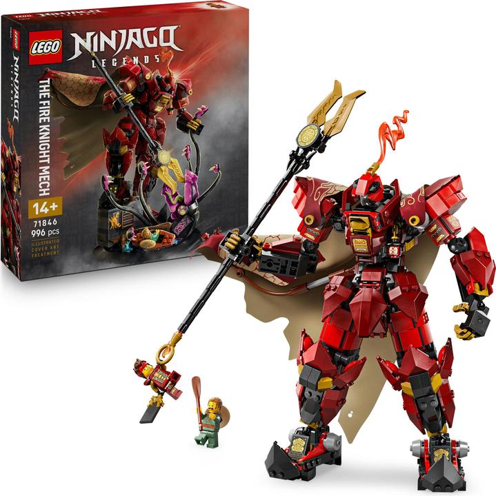 Produktbild LEGO Der Feuerritter-Mech (71846, LEGO Ninjago)
