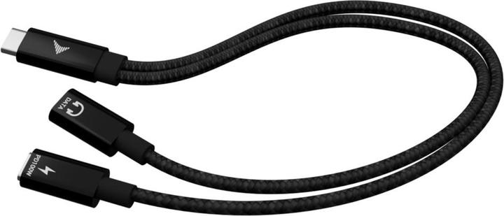 i-tec USB-C Cable Splitter Audio/Data + Power Delivery 100W (0.30 m, USB 2.0, 100 W)