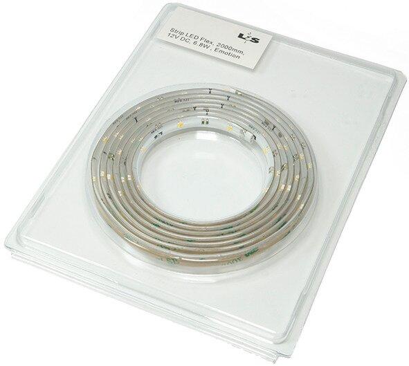 Produktbild L&S LED Bänder Emotion Strip Flex 2x36 / 12 V (Kaltweiss, 1000 cm, Indoor)