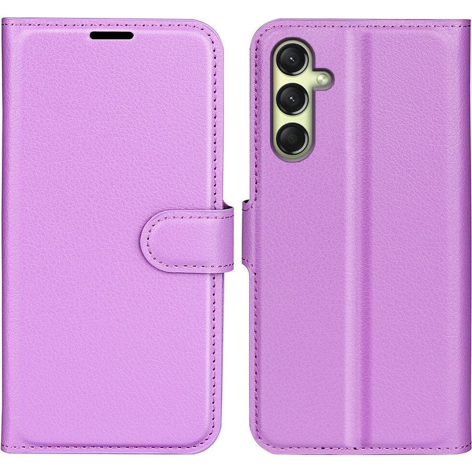 Cover-Discount Galaxy A16 - Leder Etui Hülle (Samsung Galaxy A16 5G), Smartphone Hülle, Violett