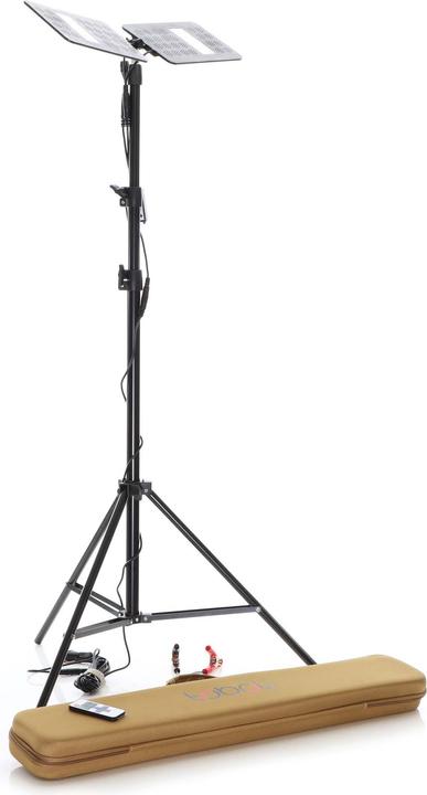 Produktbild Wiltec Campinglampe höhenverstellbar V3 LED Strahler 55W 11000 lm Anschluss 12V