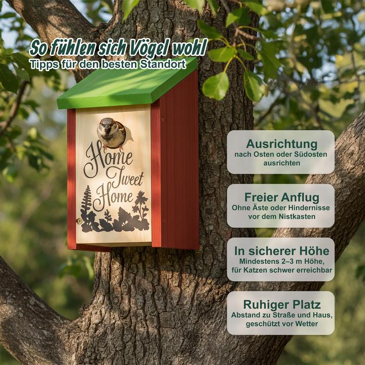 Actual product image Relaxdays Nesting box