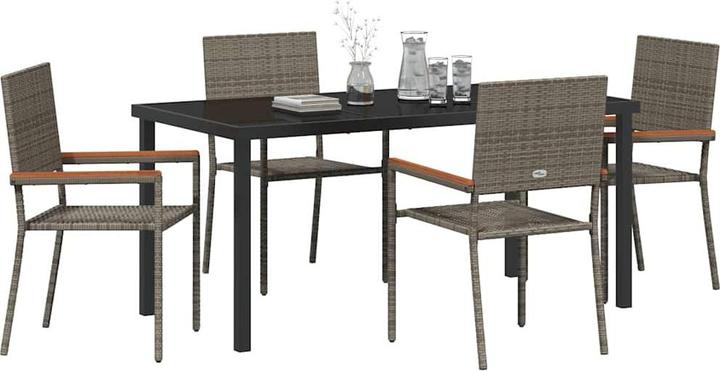 Actual product image vidaXL Garden dining set (160 x 80 x 73 cm)