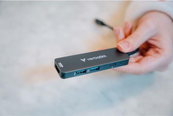 Actual product image Verbatim Hub USB-C Multiport 4port (USB-C, 4 ports)