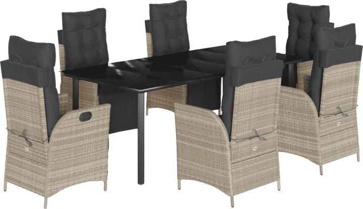 Produktbild vidaXL Garten Essgruppe (200 x 100 x 74 cm)