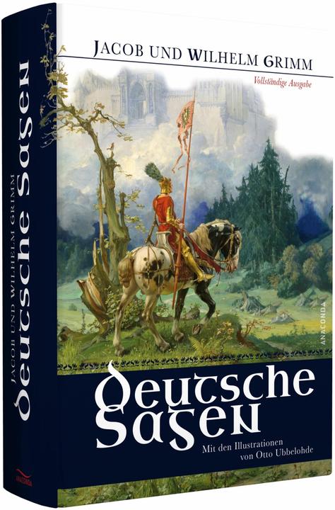 Produktbild Deutsche Sagen - Vollständige Ausgabe (Deutsch, Jacob Grimm, Wilhelm Grimm, 2014)
