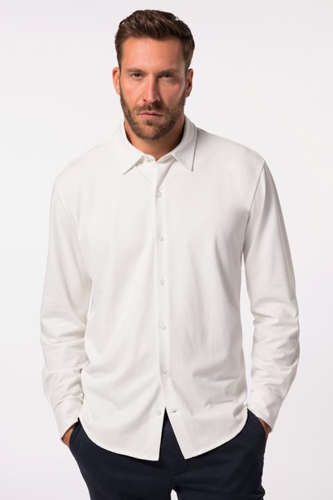 Produktbild JP1880 Hemd, Piqué, FLEXNAMIC®, Business, Langarm, Kent-Kragen, Modern Fit (6XL)