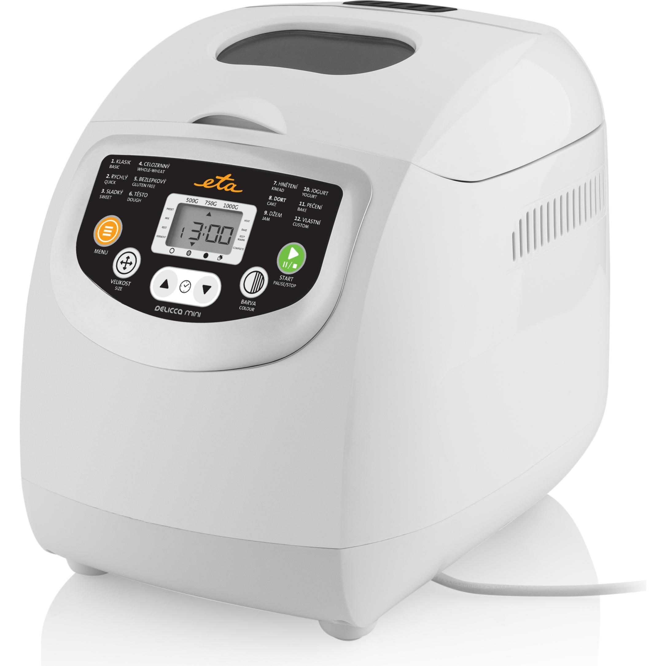 ETA Delicca Mini, Macchina per pane, Bianco
