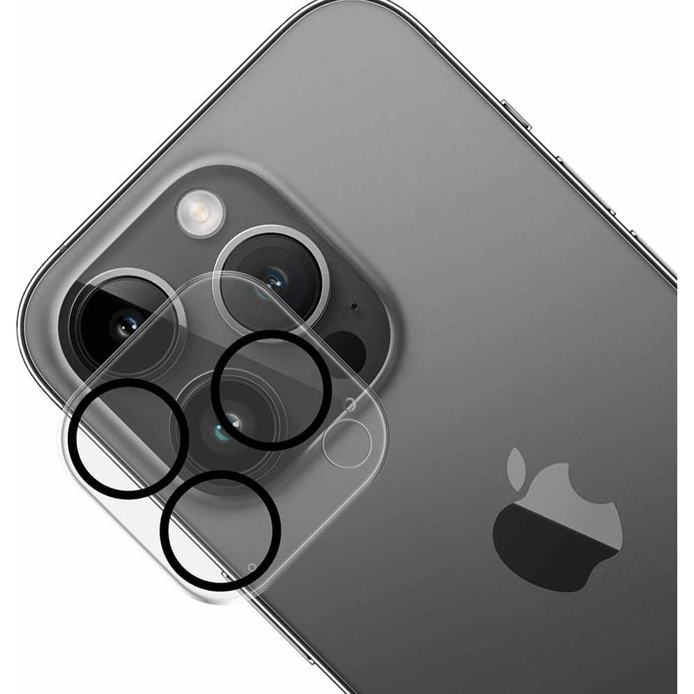 Thumbnail - 3MK Lens Pro Full Cover iPhone 13 Pro/ 13 Pro Max Szkło hartowane na obiektyw aparatu z ramką montaż (1 Stück, Apple iPh...