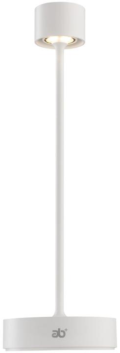 Ab+ by Abert Saturno tragbare Tischleuchte weiss