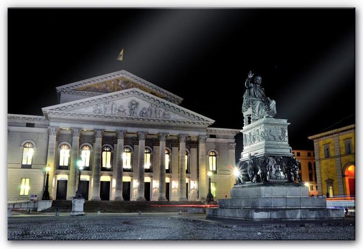 Image du produit Trenddeko Opéra d'État de Bavière, Munich (60 x 40 cm)