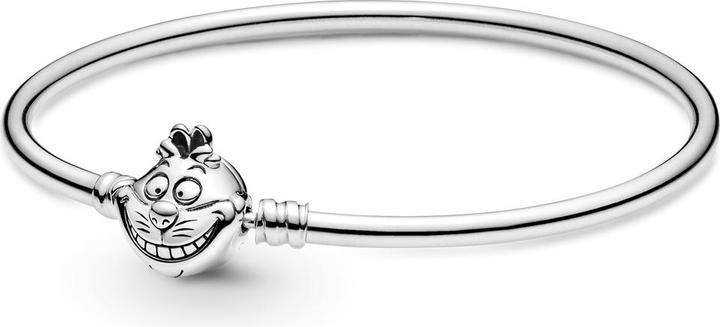 Immagine prodotto Pandora Disney Alice nel paese delle meraviglie Stregatto Bangle (21 cm, Argento 925)