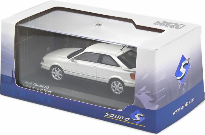 Produktbild Solido 1:43 Audi S2 Coupe weiss