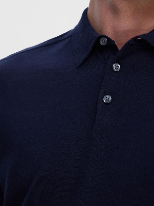 Produktbild Selected Langärmeliger Strick Polo shirt (L)