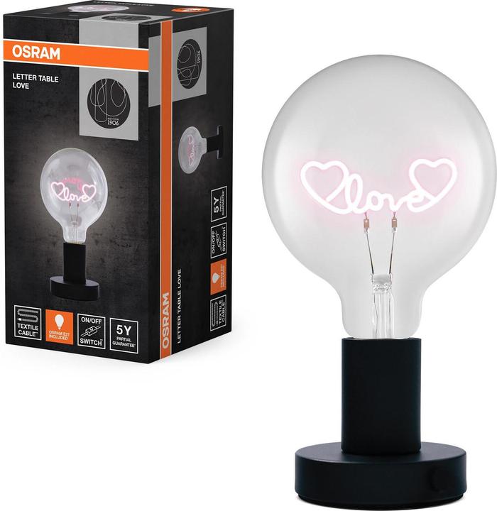 Produktbild Osram OSR 1906 Letter Table Love (E27)