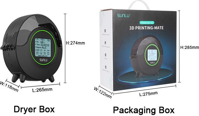 Produktbild Sunlu FilaDryer S2 (Zubehör)