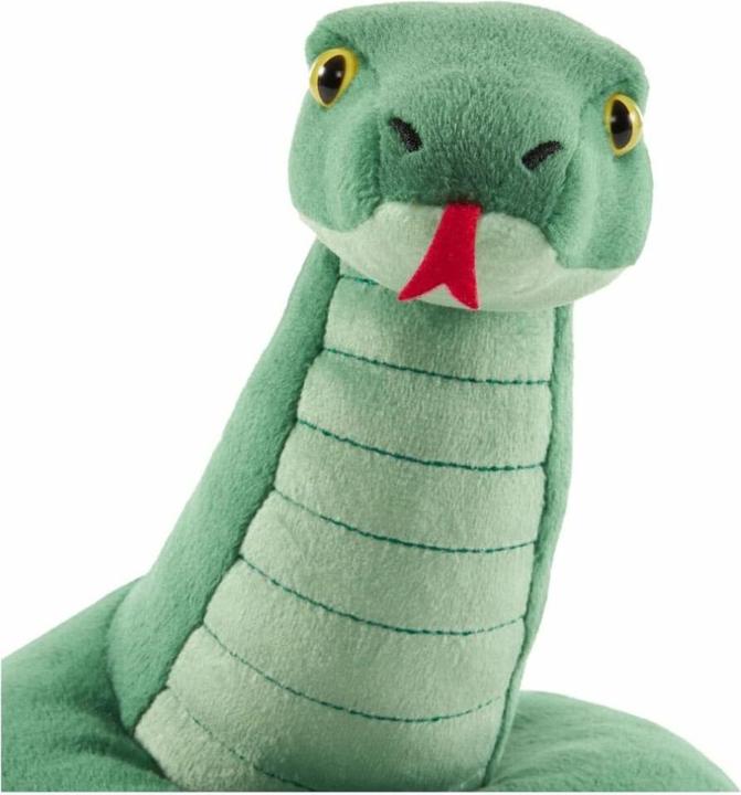 Actual product image Noble Collection Harry Potter Plush Figure Slytherin Snake Mascot 15 cm (19 cm)