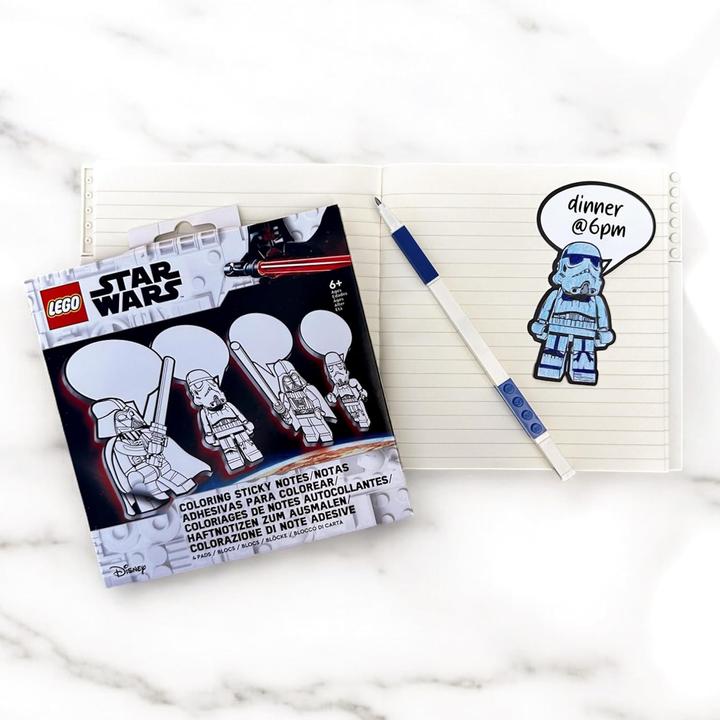Immagine prodotto LEGO Star Wars Darth Vader set di foglietti adesivi da colorare (7 x 12 cm)