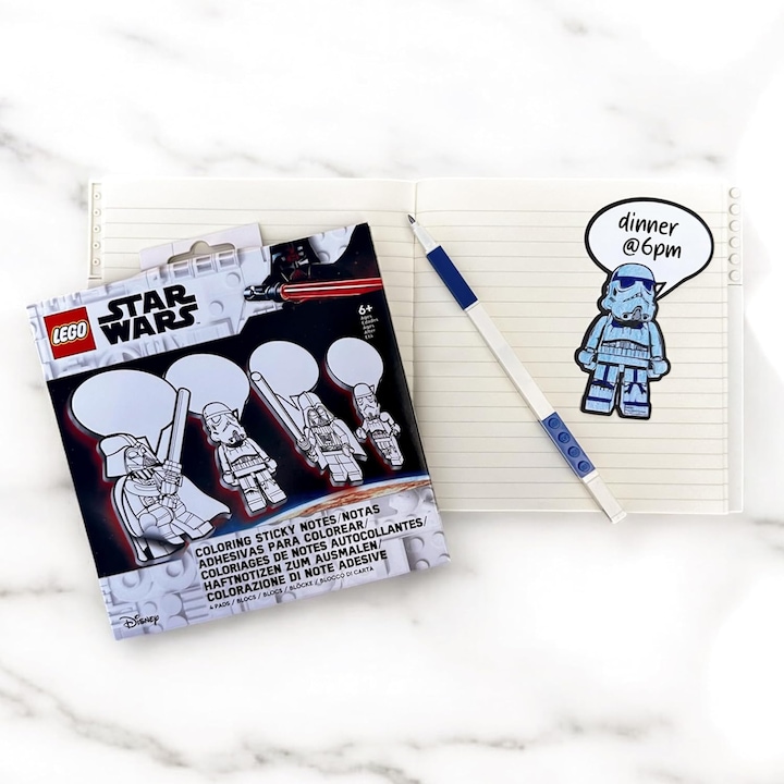 Immagine prodotto LEGO Star Wars Darth Vader set di foglietti adesivi da colorare (7 x 12 cm)