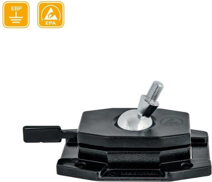 Actual product image Bernstein ESD ball joint holder (screw-on) conductive +plug +ground wire (threaded stud 20mm)