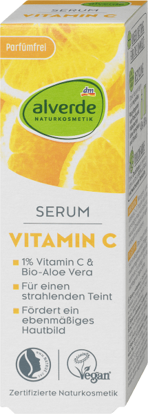 Actual product image dm alverde Vitamin C serum (30 ml)
