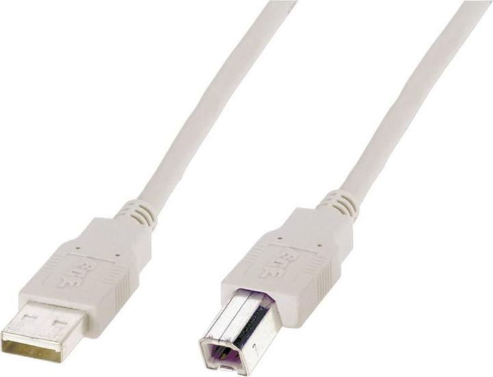 Produktbild Digitus USB2.0 Anschlusskabel (5 m, USB 2.0, 2.50 W)