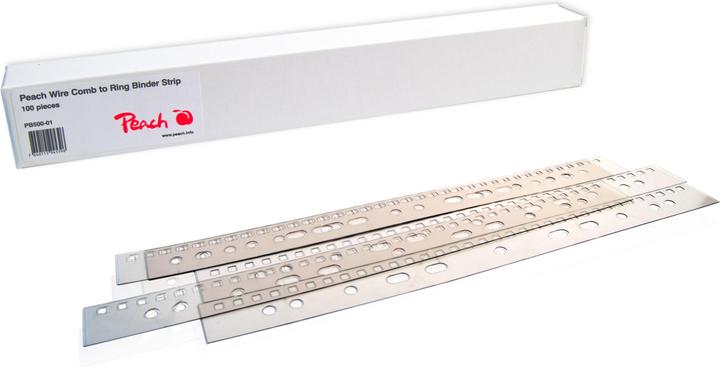 Produktbild Peach Wire Comb to Ring Binder Strip