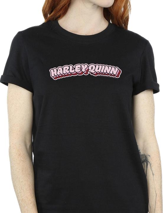 Produktbild Batman Harley Quinn Logo Baumwolle Boyfriend TShirt (XL)