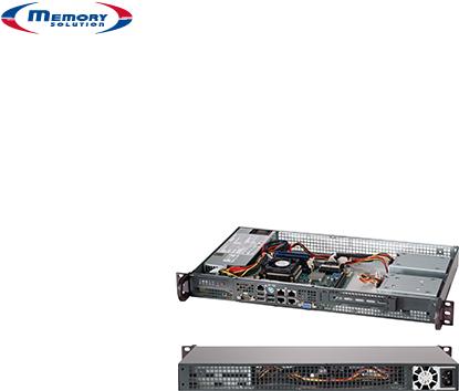 Produktbild Supermicro SC505-203B: Servergehäuse 19"