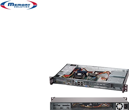 Produktbild Supermicro SC505-203B: Servergehäuse 19"