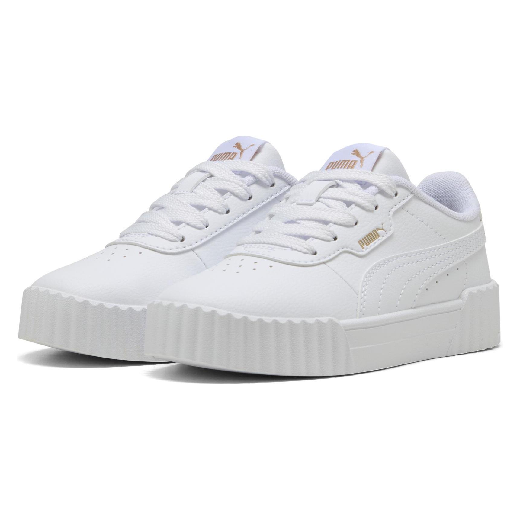 Puma, Vrouwen, Sneakers, Carina 3.0 Ps, Goud, Wit, (29)
