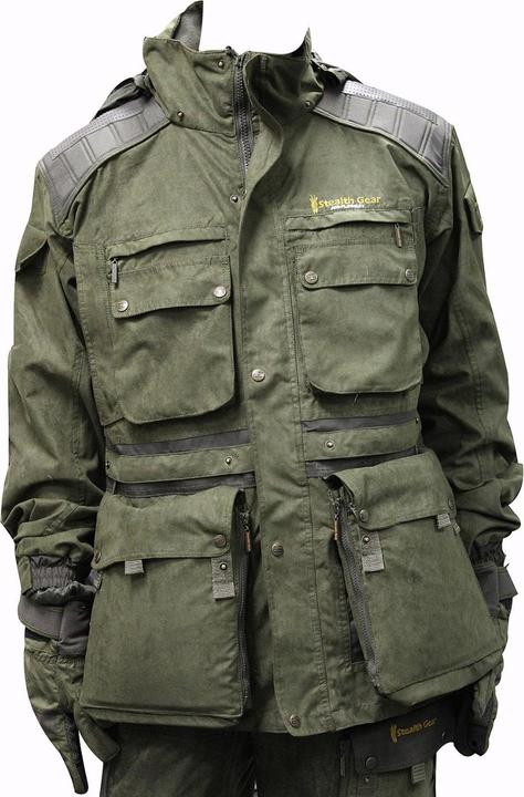 Actual product image Stealth Gear T-shirt short sleeve camo forest print size M (XXL)