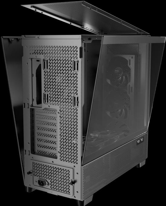Produktbild Antec Geh FLUX PRO Midi Tower schwarz retail (E-ATX, mATX, ATX, ITX)